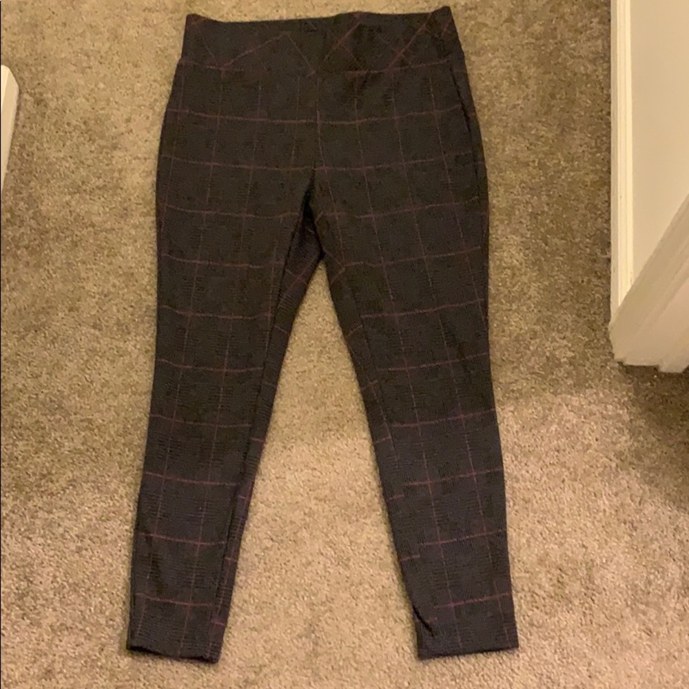 Plaid Dress Pants